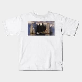 Isle of the Dead by Arnold Bocklin Kids T-Shirt